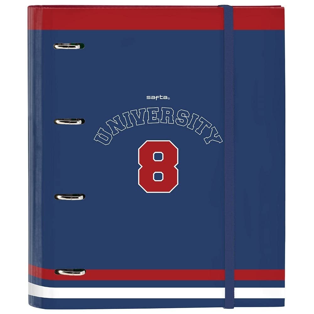Safta - Folder 4 ANI 35Mm C/Replacement University 27X32X3,5Cm, Multicolor (542229666)