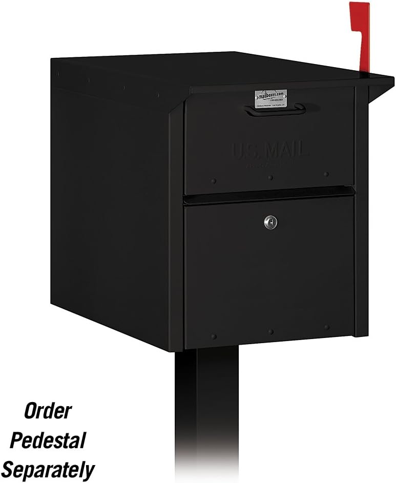 Salsbury Industries 4350BLK Mail Chest, Black