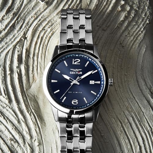 Sector No Limits Orologio Uomo, Tempo, Data, Analogico, Collezione 660 - R3253517028 - 6