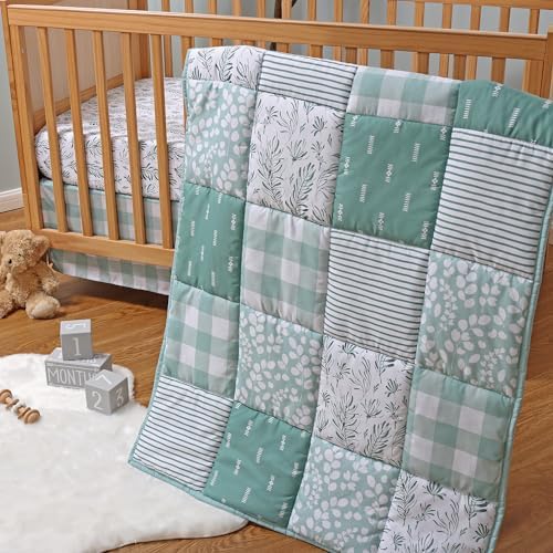 The Peanutshell Crib Bedding Set for Boys or Girls, Neutral 3 pc Baby ...