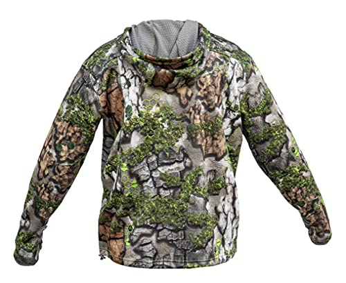 MENS Early SEEZYN HOODIE | Camo Quarter Zip Hoodie for Turkey and Deer Hunting2