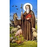 Mundo De Brujas Estampa Religiosa San Antonio Abad