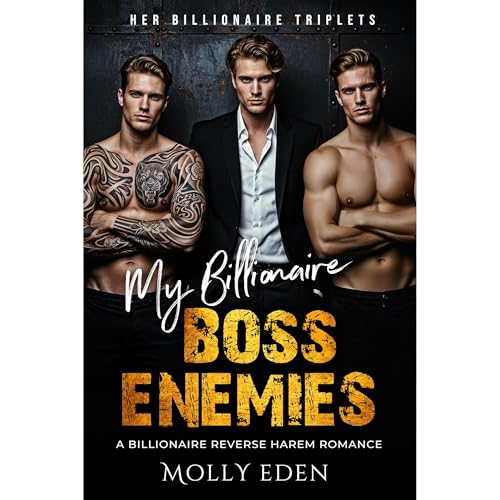 My Billionaire Boss Enemies Audiolibro Por Molly Eden arte de portada