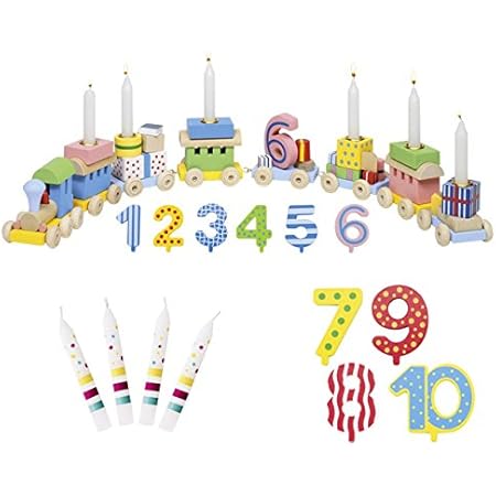 Goki Decoration De Fete Train D Anniversaire Amazon Fr Cuisine Et Maison