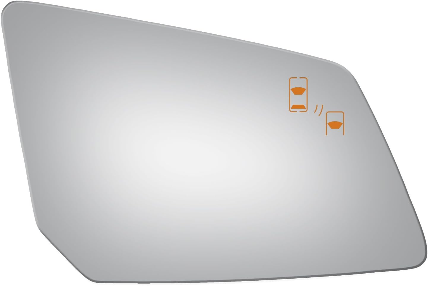 Burco 5663B Passenger Side Mirror Glass w/Blind Spot for 2013-2016 Chevrolet Traverse, GMC Acadia