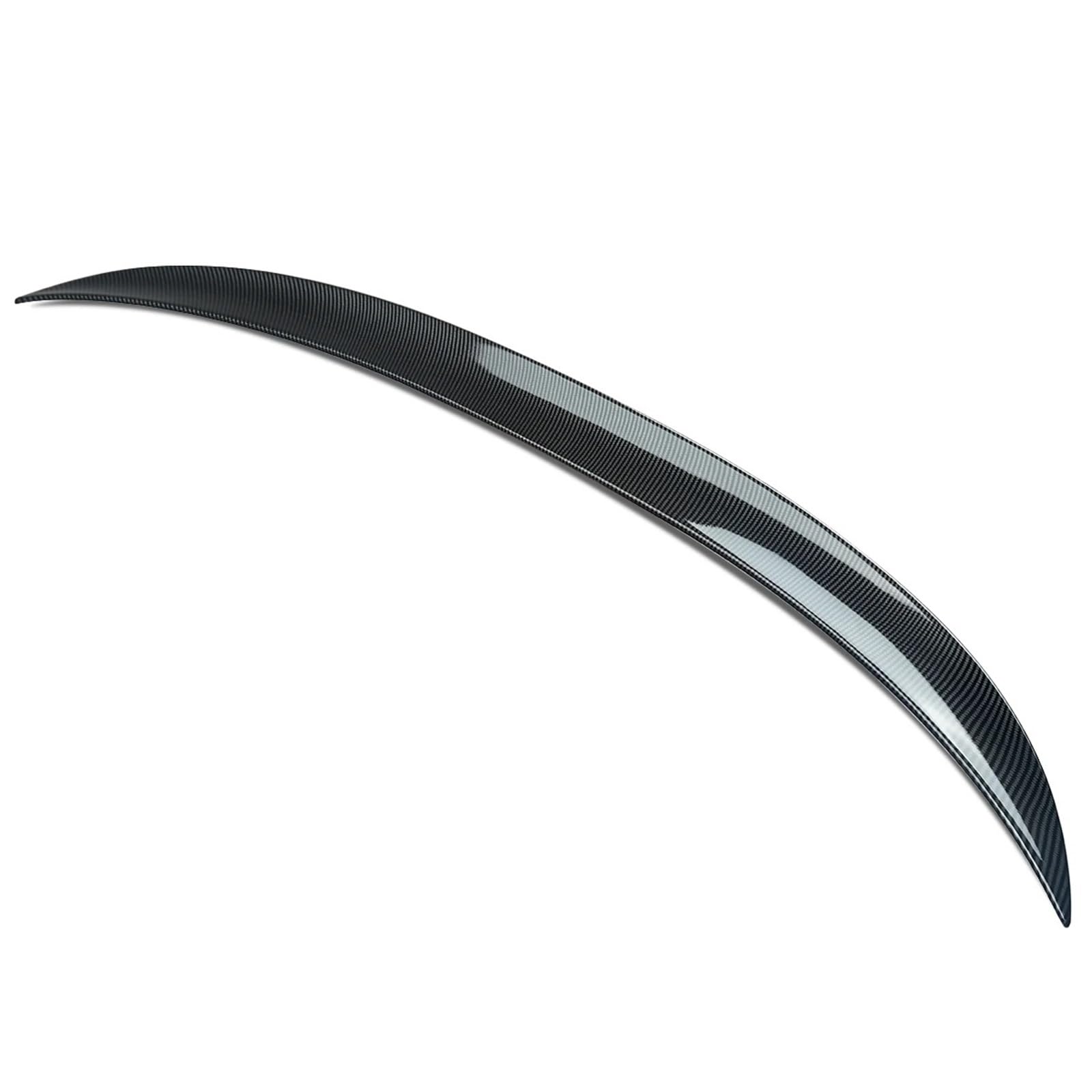 MagicKit kompatybilny z BMW serii 4 F33 cabrio 2013-2020 kompatybilny z tylnym spojlerem M Performance wygląd włókna węglowego tylny spojler tylny(Carbon Look)