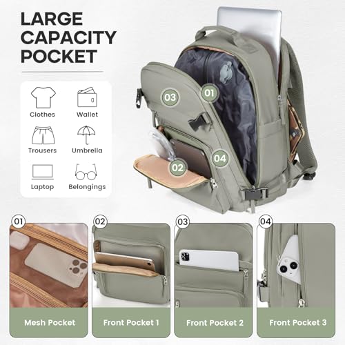 Image of Vacuum Backpack Travel With Pump for Women Men Carry on Backpack Luggage Flight Approved Personal item Travel Bag