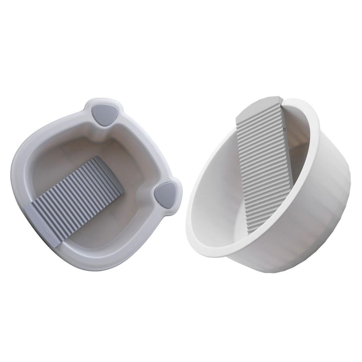 Lavabo para lavar ropa Housoutil con tabla integrada para el cuidado de tus prendas en casa