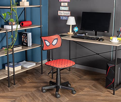 Image of Marvel Spiderman Adjustable Swivel Mesh Rolling Desk Chair, for Kids, Teens and Adults