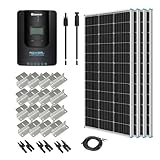 Renogy 400 Watt 12 Volt Monocrystalline Solar Starter Kit with 40A Rover MPPT Charge Controller