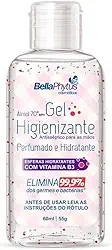 Gel Higienizante Perfumado com Microesferas, BellaPhytus, 60ml