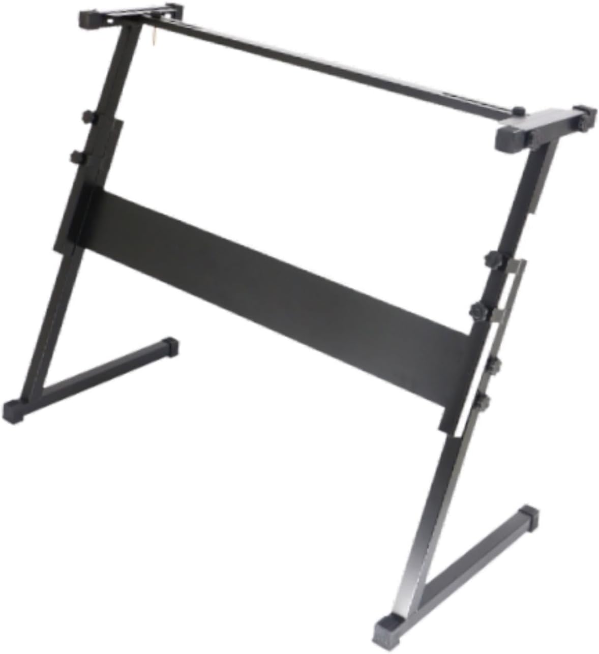 Generic Keyboard Stand Organ Holder Rack Portable Detachable Heavy Duty Iron Electronic Pianos Stand Z Shaped Keyboard Stand Travel