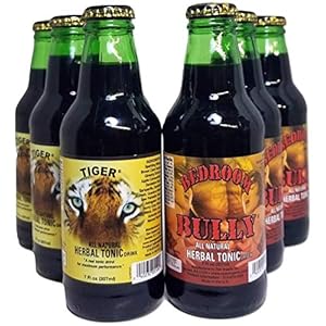Zion Brand Herbal Tonic Variety 6-Pack – Tiger and Bedroom Bully – 7 OZ Each