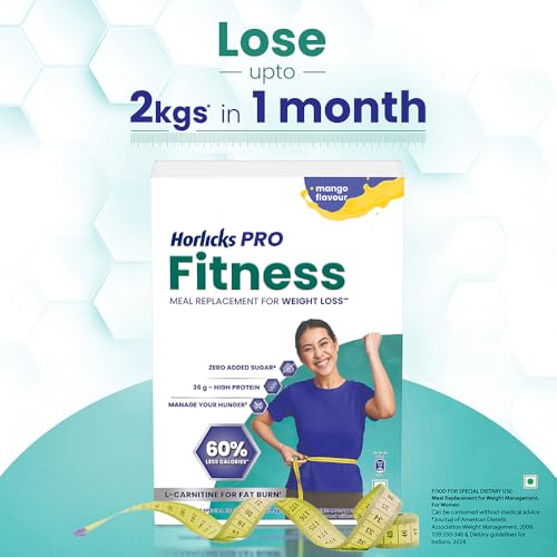 Image of Mango 400g BIB, A Meal Replacement for Weight Loss with 60% Less Calories, L-carnitine for Fat Burn, High Protein & Fiber- No Added Sugar with a Free Shaker