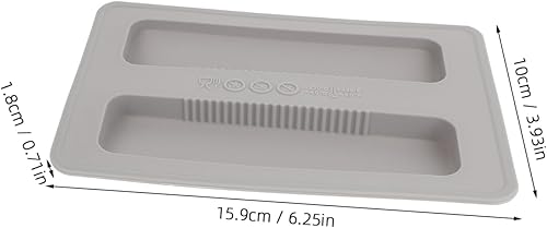 Miniatura 2 de Alipis Cubierta para tostadora de silicona para máquina de pan de 2 rebanadas, protección para horno, cubierta de cielo para tostadora