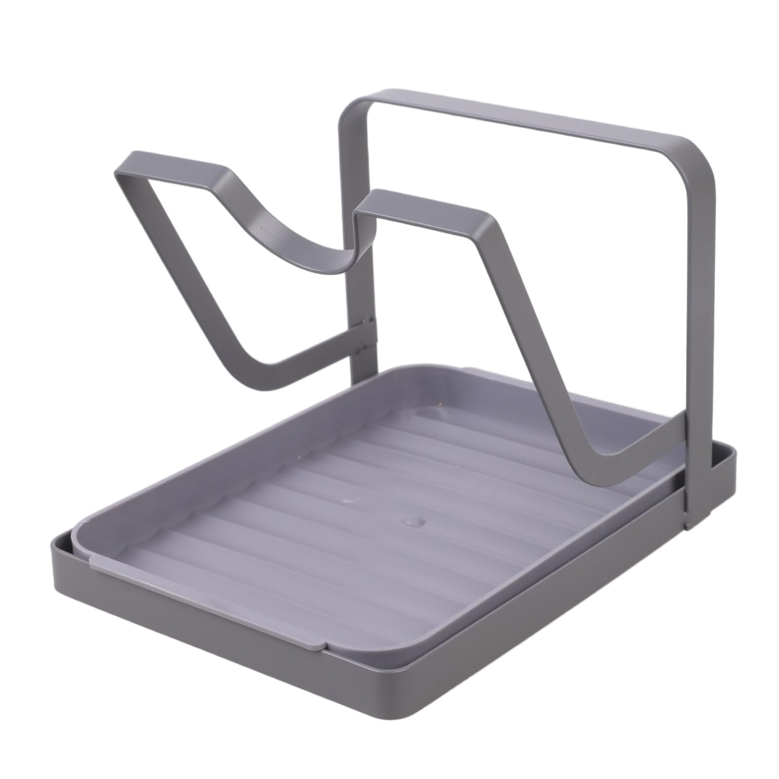 LUCKGONI Pots Lid Holder Featuring 360 Degree Rotation Designs for Effortlessly Hand Access and Double Layer Storage Organization