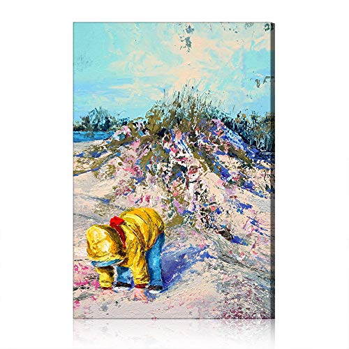 Tableau mural en toile moderne 80x120 cm pour décoration de chambre adulte