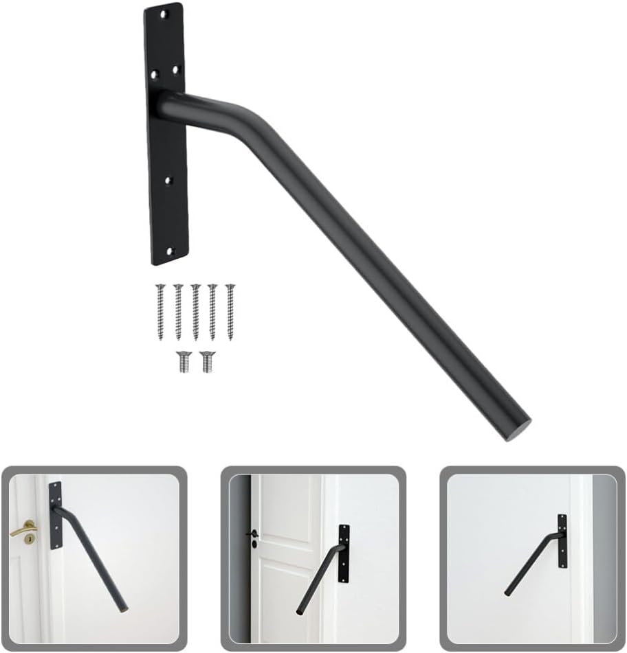 Housoutil Stair Handrail Bracket Minimalist Design for Modern Home Decor Stairway Railing Hardware