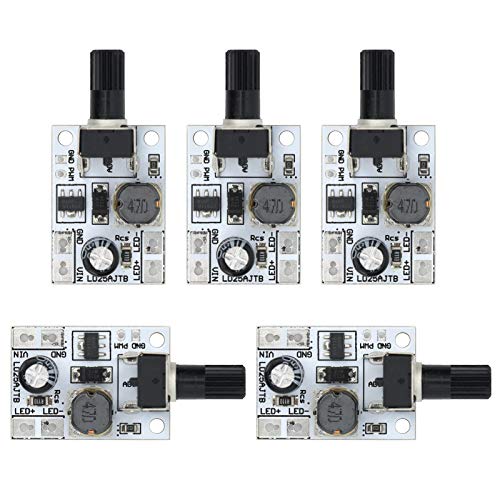 Hyuduo Controlador de Atenuación PWM,...