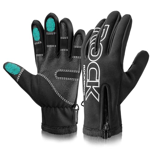 Gants de vélo hiver anti froid ROCKBROS pour vos trajets quotidiens et sorties sportives