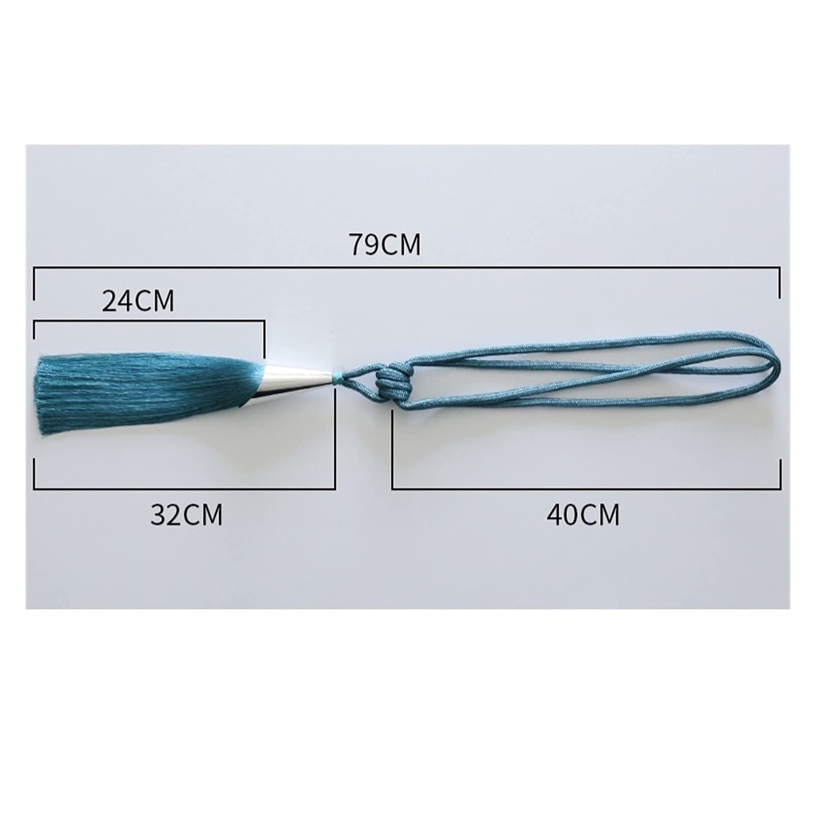 Lot de 2 Attaches de Rideaux à Suspendre, Boules, Crochets de Rideaux, Sangles de Bandage, Bretelles, Pompon, Boucle de Cravate, décoration d'intérieur (2 pièces 79 cm) (3 79 cm)