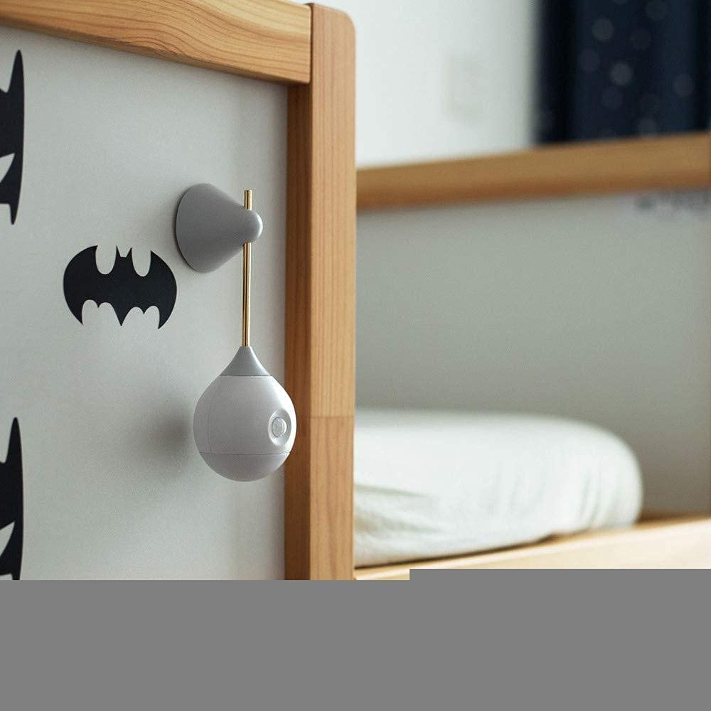 Luci Decorative da Parete, Luce Notturna Ricaricabile con Corpo di Controllo Rotante, induzione Magnetica, Intelligente, per Soggiorno, Camera da Letto, corridoio, lampade Decorati