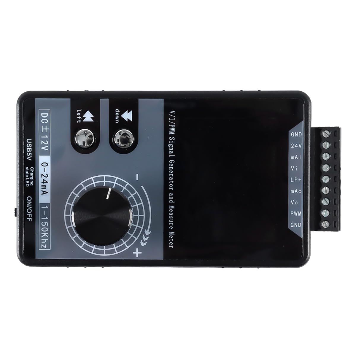 Générateur de signaux réglable 4-20 mA 0-12 V CC, simulateur analogique de tension et de courant, impulsion PWM, haute précision, protection contre les courts-circuits