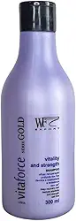 Shampoo para Cabelos com Queda Fragilizado Quebradiço Danificado Pós Progressiva WF Vitaforce 300ml