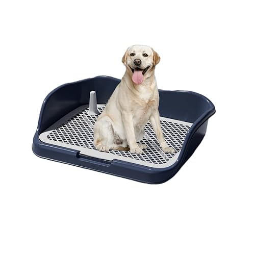 超大スペース犬トイレトレー 高耐久防水設計 小中大型犬対応 分解式ペット用ト ワイド設計 犬のトイレ トレーニ (E)