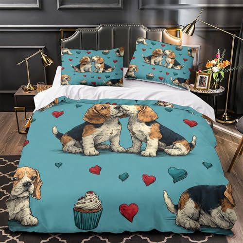 Parure de lit 3d champ de bataille housse de couette microfibre 220x240 - 2