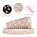 Self Adhesive Rhinestone Strips,Crystal Rhinestone Diamond Ribbon Tape with 2mm Rhinestones Glittering for DIY Event Phone,Car,Wedding Decor (Champagne, Width 0.51inch X 6.6 Yards)