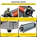 VEVOR 39 Inch Cold Laminator Machine 10mm Manual Vinyl Photo Film Cold laminator Hand Crank Pressure Cold Roll laminator（39Inch