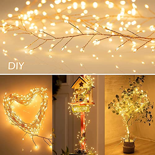 SUAVER Cluster Christmas Lights with Remote - Image 4