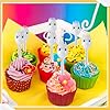 Relaxgiant 50 Set Fork Craft Kit DIY Disposable Creativity Sporks Red Pipe Cleaners Self Adhesive Wiggle Googly Eyes Make Your Own Craft Kit #2