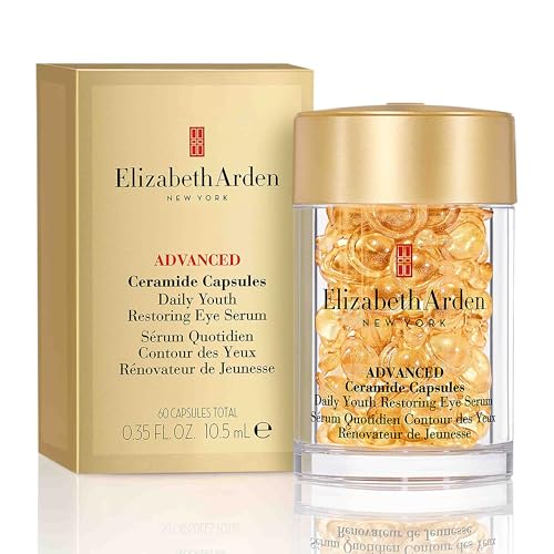 Elizabeth Arden, Advanced Ceramide Capsules, Sérum Contour des Yeux Rénovateur de Jeunesse, Soin pour le Visage, Soin Skincare Anti-Âge Quotidien