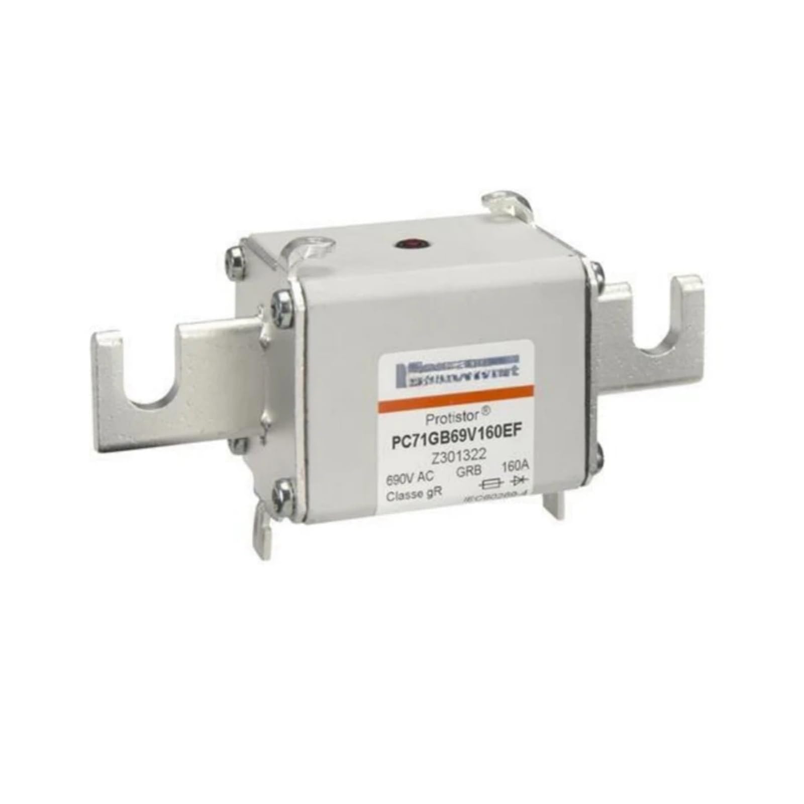 PC71GB69V160EF fusible ultra-rapide calibre Z301322 protégeant vos installations