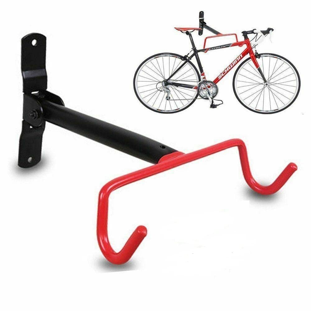 SKEIDO Bicycle Wall Mount Bike Mount Rack Stand Solid Steel Storage Parking Wall Hanger Hook Holder