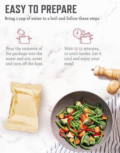 ReadyWise Emergency Food Supply, Freeze-Dried Survival-Food Disaster Kit, Camping Food, Prepper Supplies, Emergency Supplies, Freeze-Dried Fruit-and-Vegetable Kit, 20-Year Shelf Life, 120 Servings - Image 3