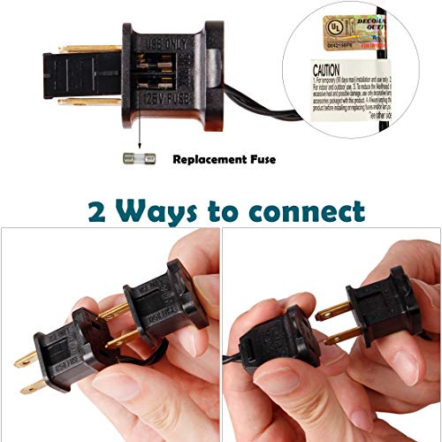 image for Twinkle Star Halloween Lights, 150 Lights Incandescent Mini Christmas 