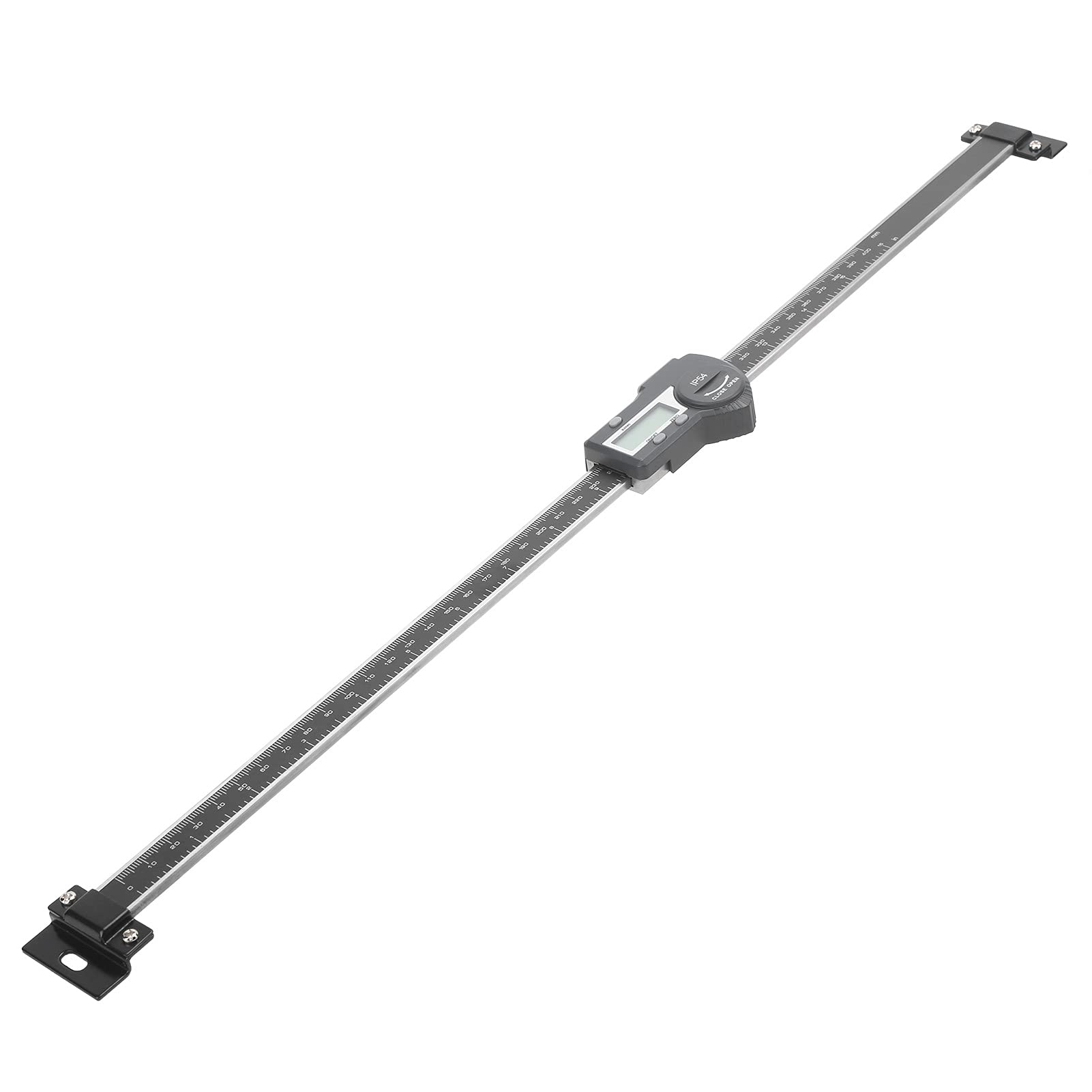 Digitales Display-Lineal, Genaues, Hochwertiges Messmessgerät für Drehmaschinen-Ausgangsmessschieber, 0–400 Mm, Aluminiumlegierung