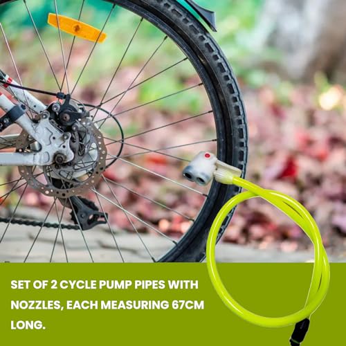 Image of MADHAV Multifuntional Pump Pipe With Nozzle,Set Of 2,Available In (As Per Stock),Pump Assesories, 2 X 67 X 2 centimeters