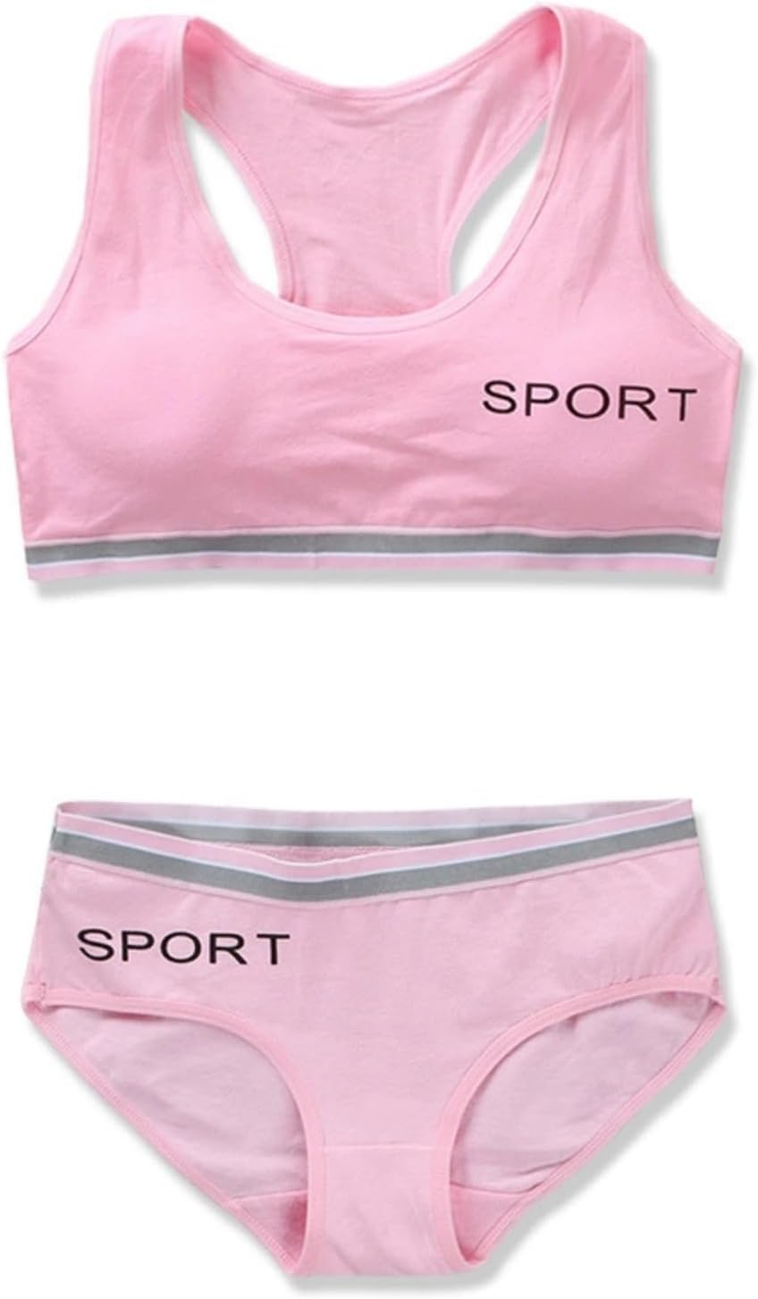 2-Piece Girls Training Bra & Underwear Set