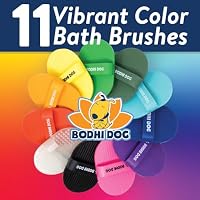 Bodhi Dog Shampoo Brush - Pet Grooming & Bath Supplies for Dogs and Cats - Bath Brush for Long & Short Hair - Premium Scrubber for Shower, Showerhead, Sprayer & Bathing (One Pack, Blue) — image 6