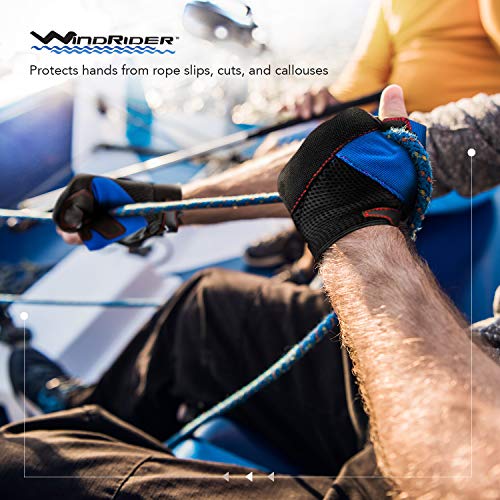 Windrider 3/4 Finger Performance Sailing Gloves #TOP3