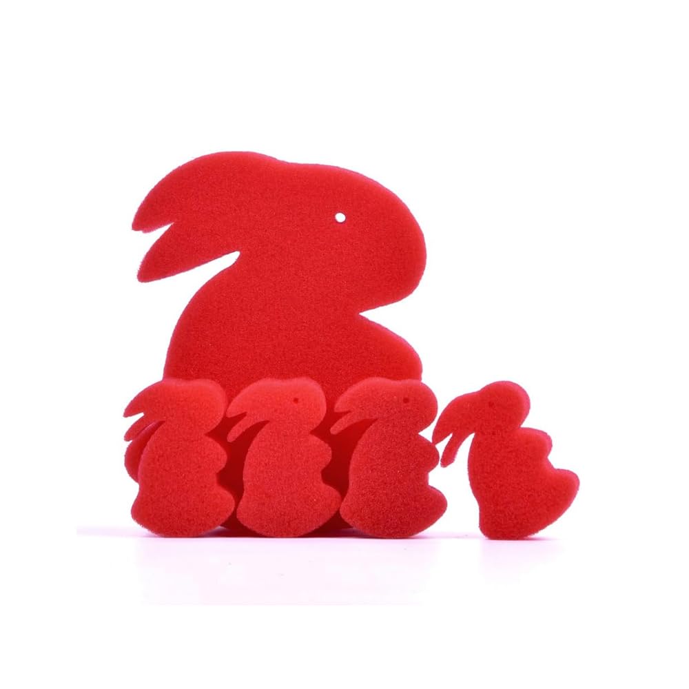 1 Set Sponge Rabbits Magic Props Appearing/Vanishing Magic Tricks Close Up Illusion Gimmick Props Comedy (1 Set)