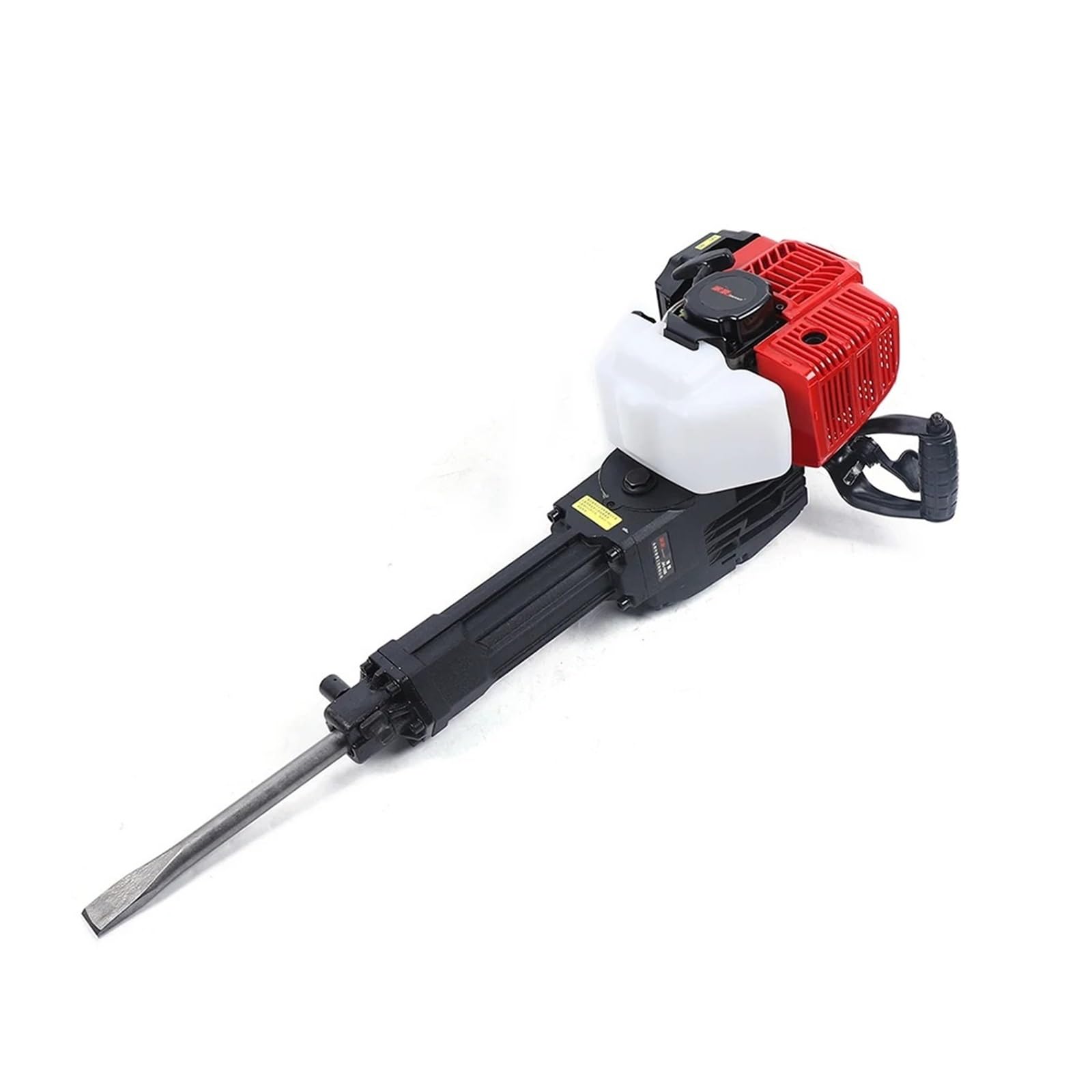 Hphph One Color Demolition Hammer 52Cc Stroke Gas Demolition Petrol Jack Hammer Concrete Breaker Jack Drill + Chisel Size 2