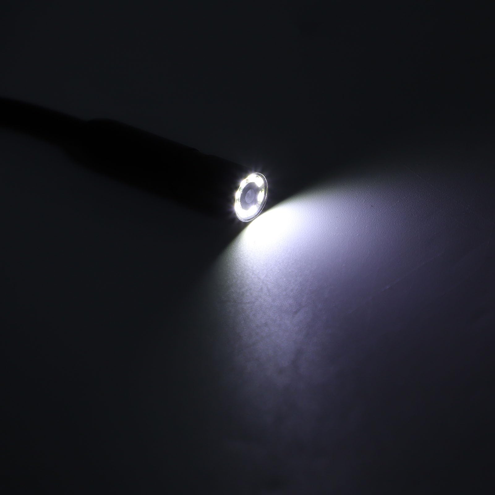 Fafeicy Kamera Endoskopowa z 4,3-calowym Ekranem LCD 1080P HD 8 Mm Półsztywny Kabel IP67 Wodoodporny do Kontroli Pojazdów i Domu (10 m / 32,8 stopy)