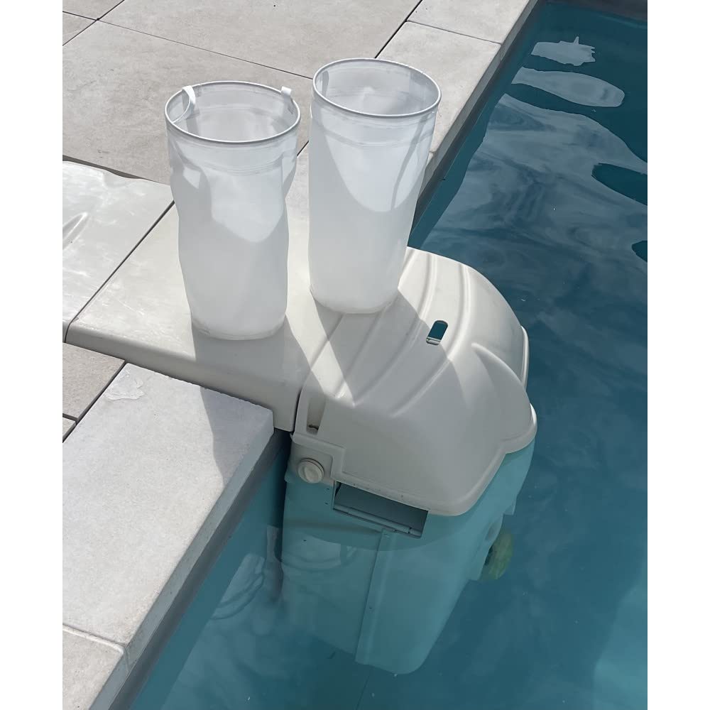 Lot de 2 Poches de Filtration EASYFILTER 10 Microns – Compatible FILTRINOV MX18/MX25, Racer 20, Axéo, Aquinox