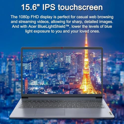 Image of Lenovo Ideapad 3i Student and Business Laptop | 15.6 Inch Touchscreen | Intel Core i3 | 16GB Ram and 512GB SSD | Copilot AI | WiFi-6 | Windows 11