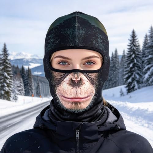 Animal Ski Mask Balaclava Face Mask 3D Realistic Funny Winter Halloween - image 4
